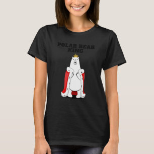 Camiseta Urso Polar Rei Meninos Urso Polar Mens Urso Polar