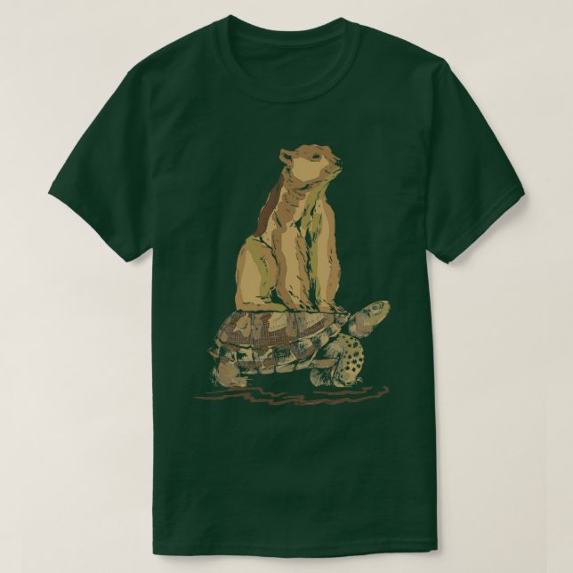Camiseta Urso polar tartaruga (Frente do Design)