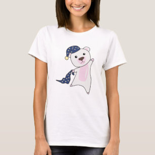 Camiseta Urso Polar Urso Urso Urso Sonolento