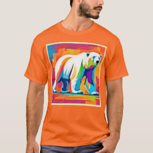Camiseta Urso Polar Vibrante