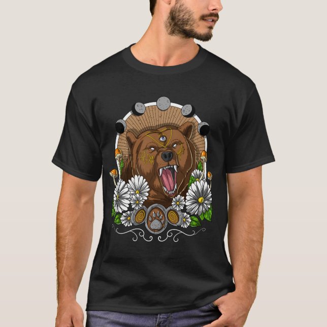 Camiseta Urso Psicodélico (Frente)