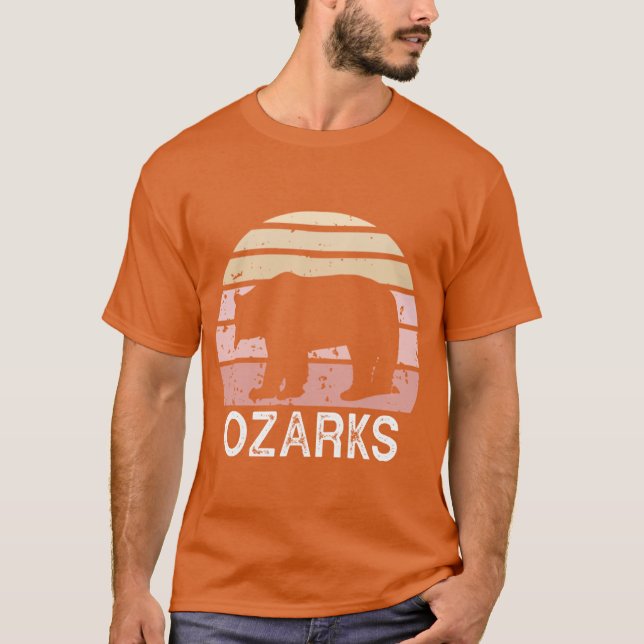 Camiseta Urso Retro de Ozarks (Frente)