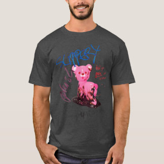 Camiseta Urso Rosa do grafite