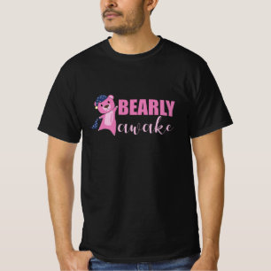 Camiseta Urso Rosa Rosa De Acorda Urso De Urso