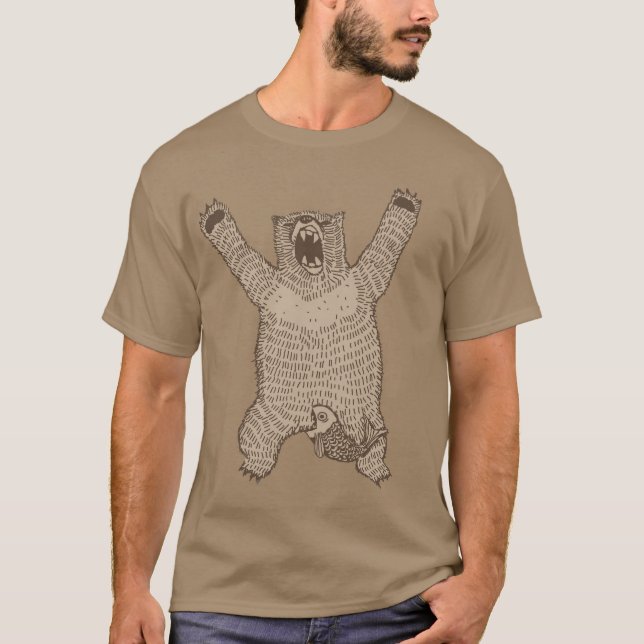 Camiseta Urso rujir (Frente)