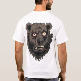 Camiseta Urso Selvagem Aura Fumegante