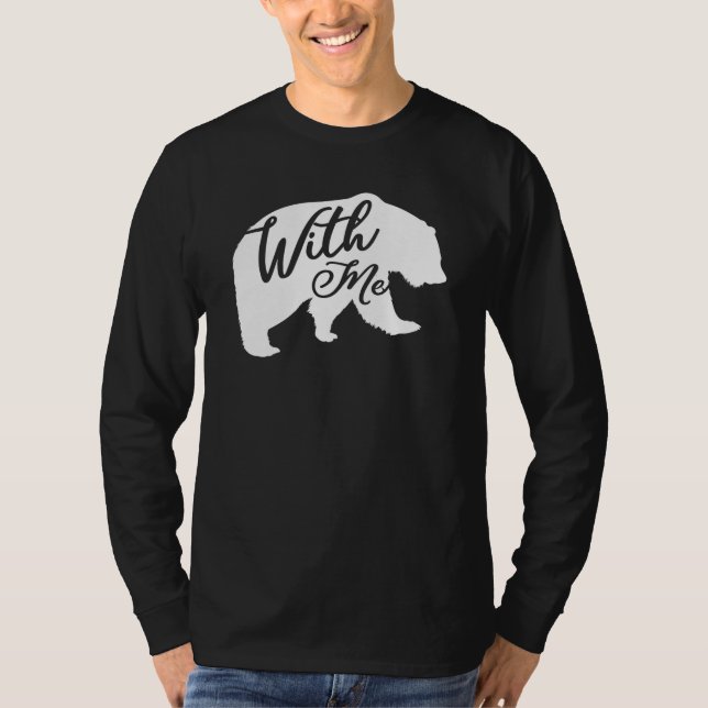 Camiseta Urso sem Pai comigo (Frente)