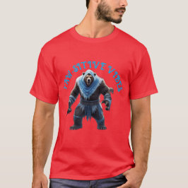 Camiseta Urso Sem Rugas Villain: Víblias Sintíveis