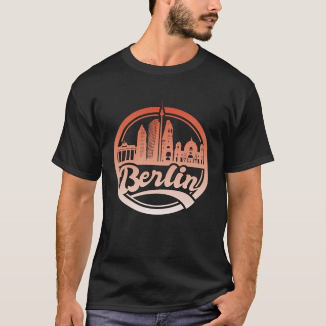 Camiseta Urso Skyline Berlim (Frente)