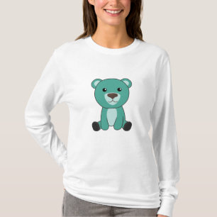 Camiseta Urso Turco Urso Colorido Ursos Corantes Ursinho