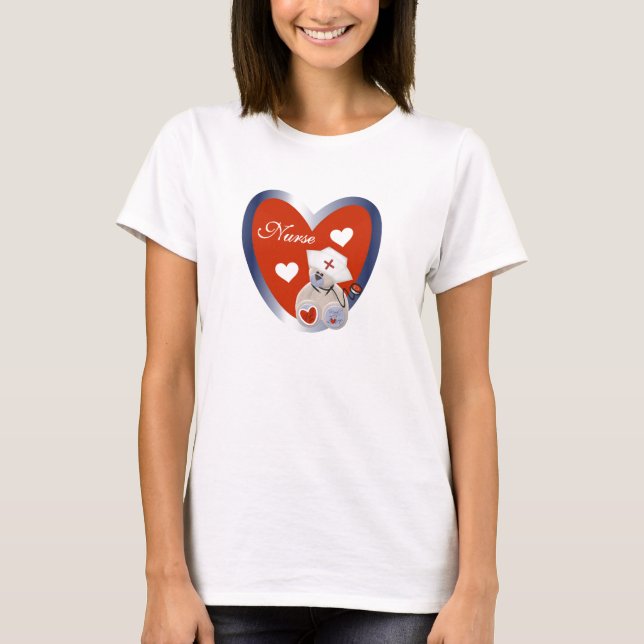 Camiseta Urso Urso com T-shirts e presentes (Frente)