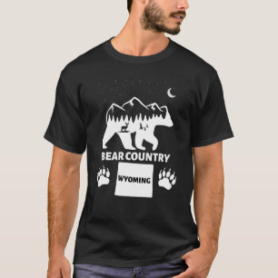 Camiseta Urso-Urso Grelha-Urso com Urso-Urso