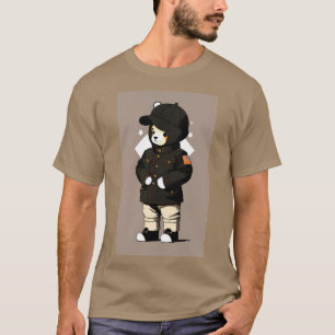 Camiseta urso-usa