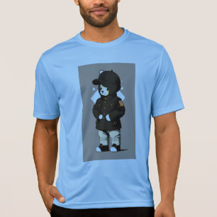 Camiseta urso-usa