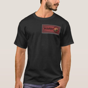 Camiseta Urso Vida Selvagem Xadrez Búfalo
