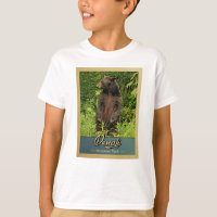 Urso Vintage do Parque Nacional Denali