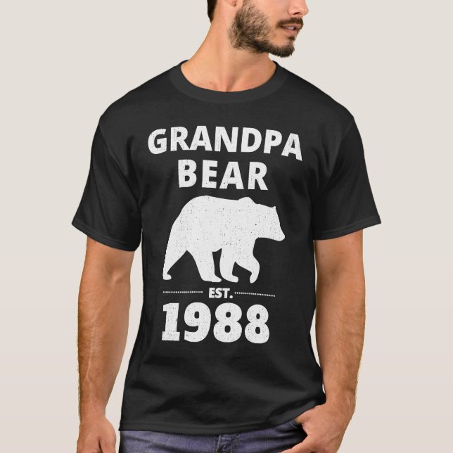 Camiseta Urso Vovô De 1988 (Frente)