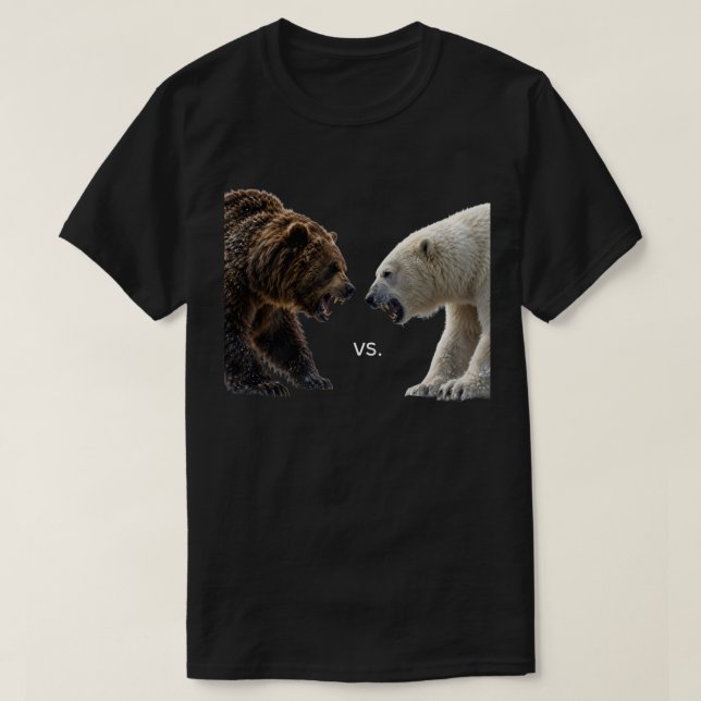Camiseta Urso vs. Urso (Frente do Design)
