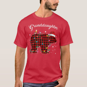 Camiseta Urso Xadrez Vermelho que Corresponde ao Buffalo Pa