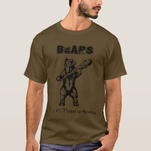Camiseta Ursos, ameaça #1 a América