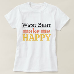 Camiseta Ursos Aquáticos Me Fazem Feliz Citação Vibrante Ta