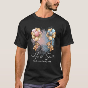 Camiseta Ursos Balões Grande Irmão Pode Esperar Sexo
