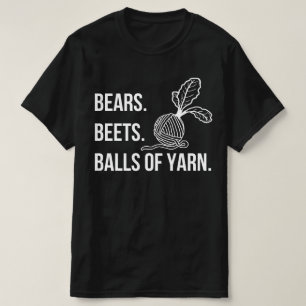 Camiseta Ursos Beterraba Bolas de Yarn - Tee masculino