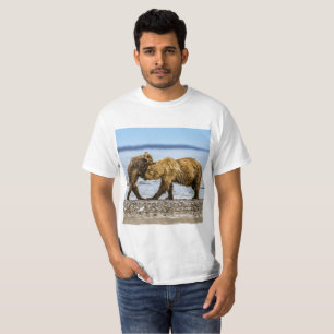 Camiseta Ursos castanhos costeiros