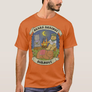 Camiseta Ursos Contra Burnout Campfire