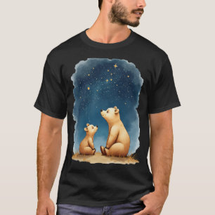 Camiseta Ursos da Noite Estrelada