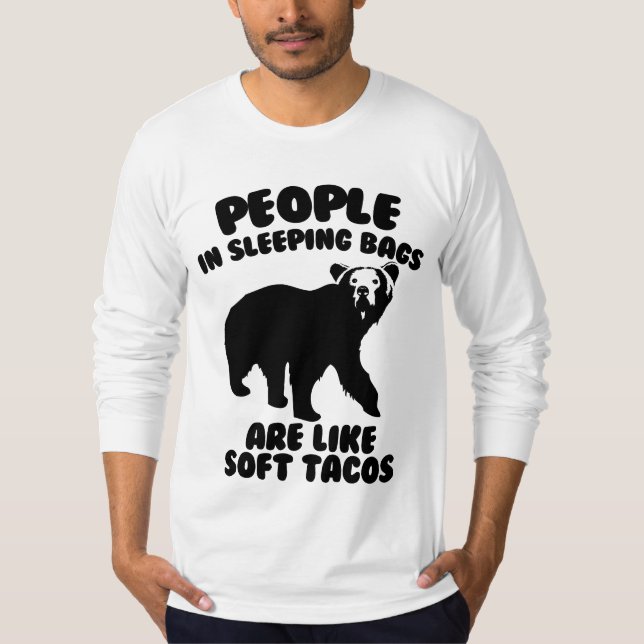 Camiseta Ursos de acampamento (Frente)