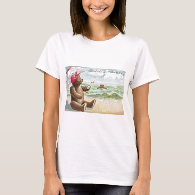 Camiseta Ursos de ursinho na costa (Frente)