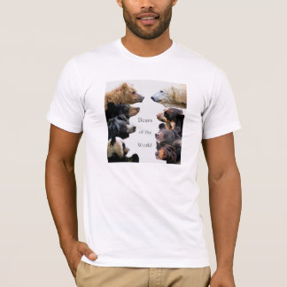 Camiseta Ursos do mundo