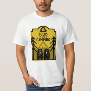 Camiseta Ursos E Cerveja Canadá