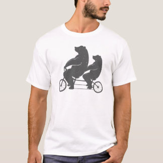 Camiseta Ursos em Bicicletas