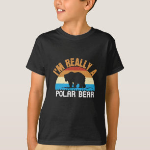 Camiseta Ursos - Eu Sou Realmente Um Urso Polar