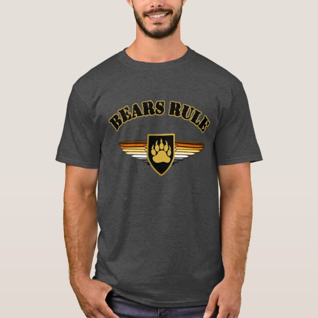 Camiseta Ursos Incríveis - Urso Urso Orgulho Sinalizador Ur (Frente)