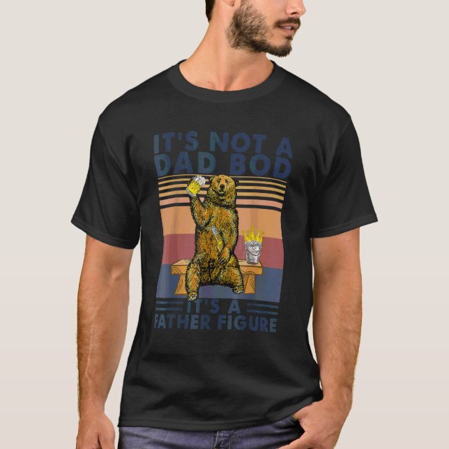 Camiseta Ursos, não é um Pai, é uma figura paterna (Frente)
