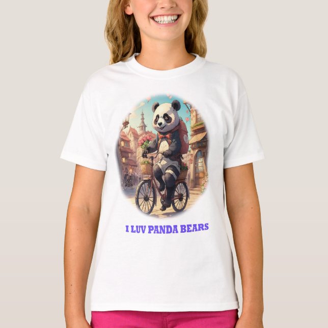 Camiseta Ursos Panda (Frente)