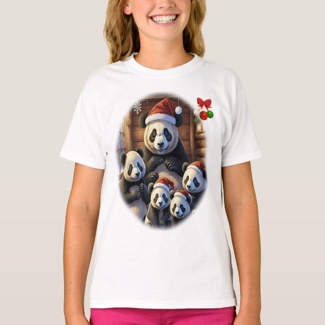 Camiseta Ursos Panda (Frente)
