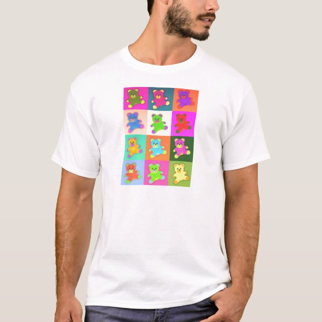 Camiseta ursos peludos (Frente)