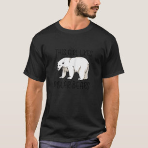 Camiseta Ursos Polares Cachorros Selvagens Natureza Animal