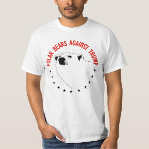 Camiseta Ursos Polares Contra Trump