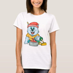 Camiseta Ursos Polares Curling