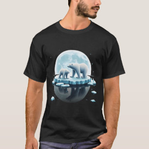 Camiseta Ursos Polares No Zoológico De Animais Silvestres N