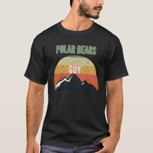 Camiseta Ursos Polares para Cara de Ursos Polares Masculino