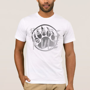 CAMISETA URSOS REGRA PATA DE URSO PRATA