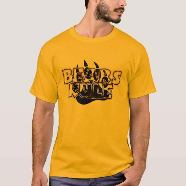 Camiseta Ursos Reinam PATA DE URSO (Frente)