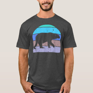 Camiseta Ursos Retrorítuos Ursos-de-Estúpia-Corte Animal L