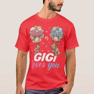 Camiseta Ursos Rosa Ou Azul Gigi Te Ama A Revelação De Gêne